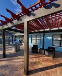 FREE HEATED POOL. THE BLUE HOUSE Hotels near Holmes Beach Skate Park
