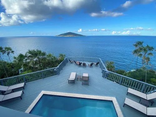 Oceanfront Villa-Private Pool-Panoramic Views -Sleeps 12