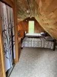 Tranquil cabin in the woods with heated garage.