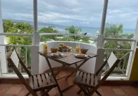 Studio "le pipiri" swimming pool sea view secure residence
