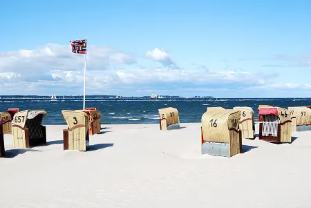 The cozy holiday home at the port of Labo