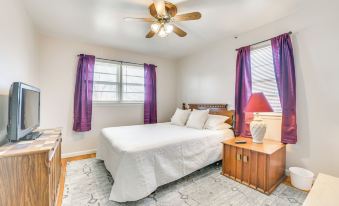 Walk to Beach: Lake-view Home in Alpena!