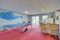 Modern Log Cabin w/ Rec Room, Steps to Lake! - Family