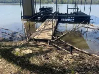 Lake Barkley, Cadiz, KY Lakefront 3 bedroom with AC, Private dock and slip Hotels in Trigg County