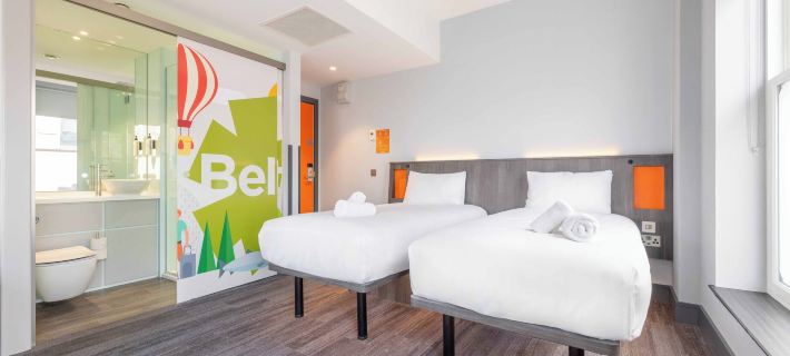 easyHotel Belfast Hotéis em Belfast