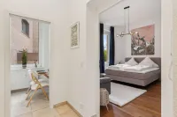 WohnLiebe2-Zentrale & stylish apartment with box-spring bed & fully equipped kitchen
