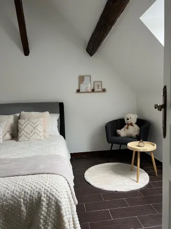 Beautiful T3 bis duplex near town center