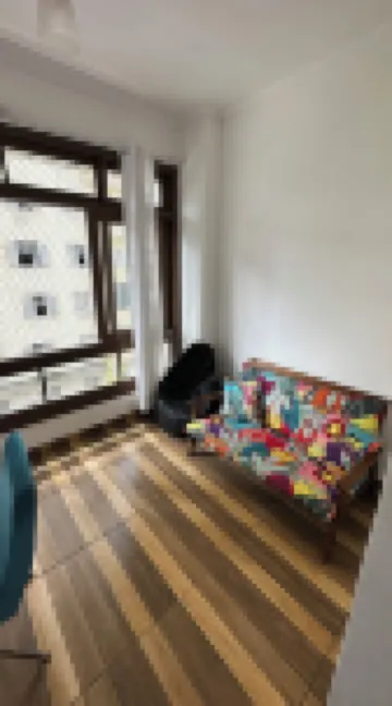 Beachfront Apartment in São Vicente, Biquinha Square, 1 minute from the beach!