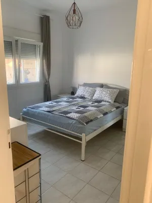 Cozy three-room first floor apartment with dining kitchen and balcony Hotel a Nea Karvali