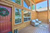 Wooded Hideaway! Spacious Show Low Log Cabin - Pet friendly