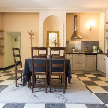Castle Apartment in Chaleix by Forest