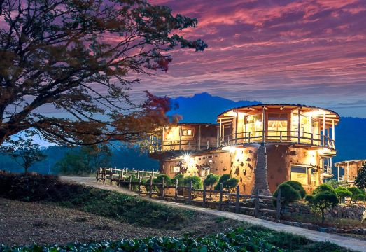 장흥 흙집세상 툇마루