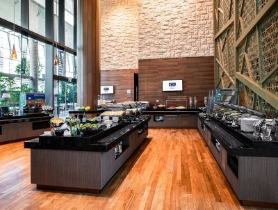 レストラン ホリデイ・イン エクスプレス シンガポール クラークキーの写真