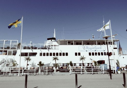 STF 리거피요르드 호텔의 멋진 항구 전망