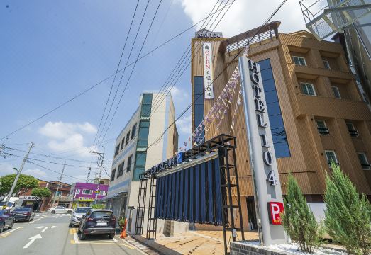 사천 숙소 야경