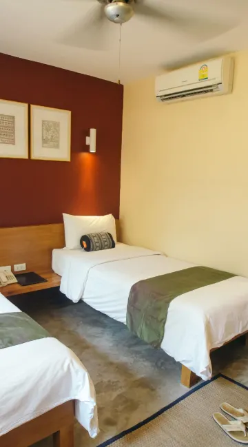 ห้องซูพีเรียร์ เตียงเดี่ยว 2 เตียง