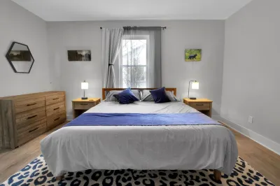 Updated home with mid-century charm short walk to village & short drive downtown
