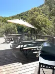 Little Bear Cottage Private,Luxury Getaway!SPA! FIRE PIT! 3 MLS FROM SNP
