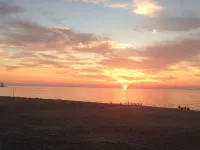 Beachfront Luxury Home-Lake Views, Fire Pit, Large Yard, Game Room-Walk to Town - Beach