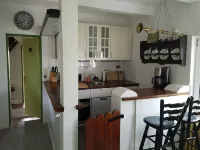 Cozy vacation cottage, directly on the North Baltic Sea Canal
