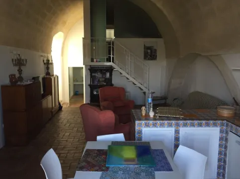 RupeSuiSassi is a typical house of the Sassi of Matera with a splendid view.