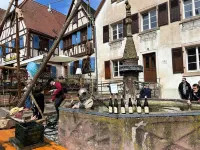 Maison Avec Piscine au Cœur du Village Médiéval de Dambach la Ville