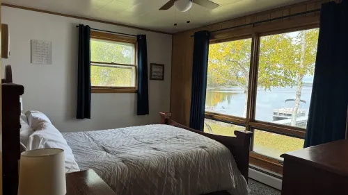 Relax in Aroostook County at this little piece of heaven right on the lake!