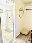 Pet friendly country cottage with large fenced-in yard & horses on property