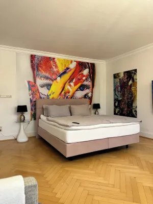 Villa Steinhuder Meer App.Superior-La Fleur-(85m2)with pantry-kitchen, garden, WLAN