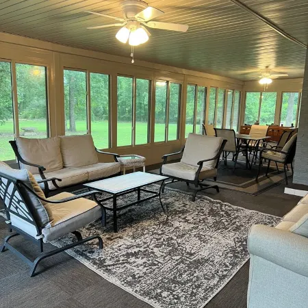 Beautiful large home on Lake Chickamauga at Dallas Bay with private boat ramp.