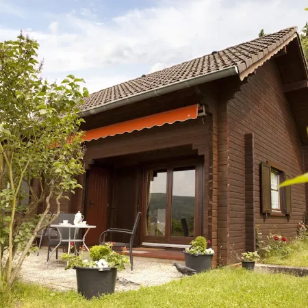 This log cabin's only once in Heimbach Hasenfeld Eifel National Park