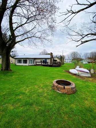 Welcome to our inviting all-season Lakefront Retreat near Lily Dale and Fredonia