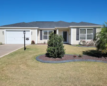 Our home is located in a great location between Brownwood and Lake Sumter Hotels in The Villages