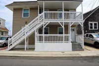 Coastal Beach Block Retreat w/ Porch & Parking [1215-3]