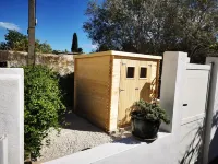 Magnificent gîte T2, 50 m2, shady garden, quiet, near pond and cures Hotel di Balaruc-le-Vieux