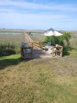 COASTAL COTTAGE BOAT DOCK FISH, WHITMARSH IS. SAVANNAH, TYBEE,  GOLF  NATL PARKS
