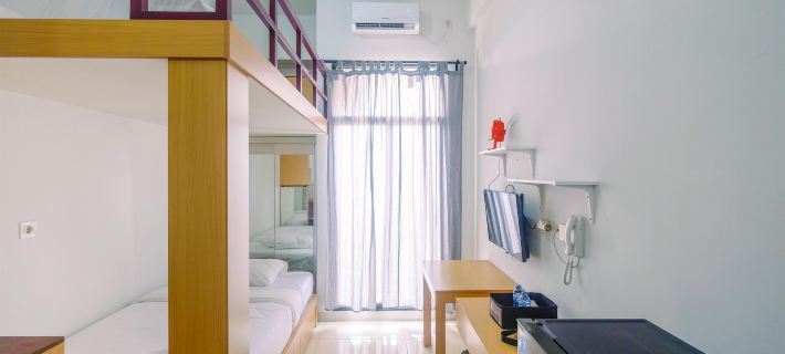 Compact and Relaxing Studio at Dave Apartment Hotels in Depok