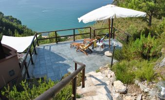 Romantic Cove Sea View Villa 7 km Far from Sperlonga