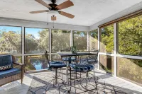 Dog-friendly beach home with screened porch, charming interior, & W/D