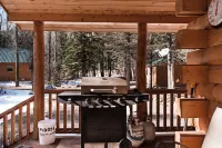 Waterfront cabin with bridge, private hot tub, & WiFi - near National Forest Hotels in South Fork