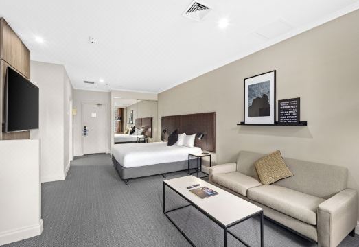 멜버른 시티 스위트 객실 내부