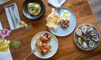 Pyramid Lake Lodge - breakfast