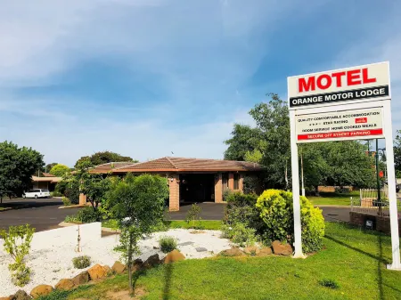 Orange Motor Lodge Отели рядом с достопримечательностью «Millthorpe Wine Centre»