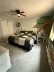 cabin on a stream