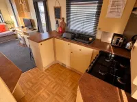 3 Bed Caravan 8 Berth Pet Friendly Parking Hotels in Rhyl