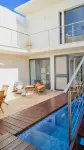 Big bungalow w/private pool, few min. from the sea, protected inner courtyard - Private Pools
