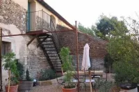 In the middle of the vineyard in the castel