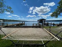 Lake Living w/ Salt Water Hot Tub Hotels in Lansing