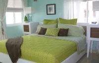 Beachfront Playa Turquesa 2 BR/2 BA Penthouse Condo W/Rooftop 50mbps WIFI
