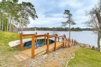 Dock, Deck & View: Lakefront Chippewa Falls Studio - 2-Star